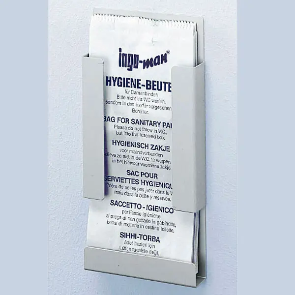 Ingo-man sanitary bag holder 130 x 275 x 30 mm (W/H/D)
