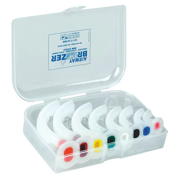 Airway Breezer Guedel airways set Guedel airways boxed set, color coded, non-sterile | boxed set, color coded