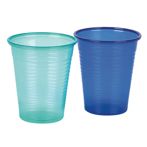 Trink- und Universalbecher farbig aus Polypropylen blau | 180 ml